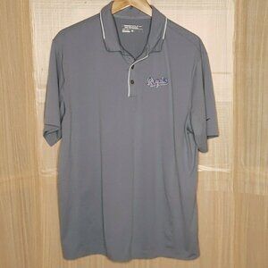 Nike Golf Mens Kansas City Royals Short Sleeve Polo Large